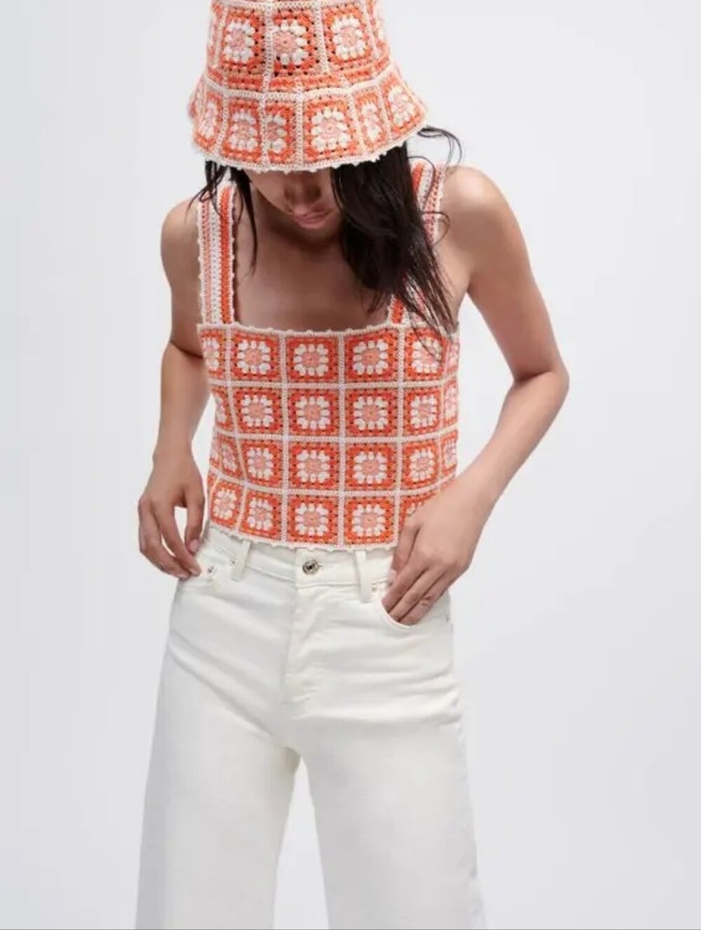 Maje Crocheted Top - NWT Sz 3